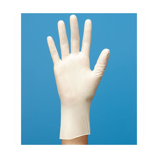 （まとめ） ファーストレイトプレミアストレッチグローブ パウダーフリー M FR-937 1箱（100枚） [x10セット]