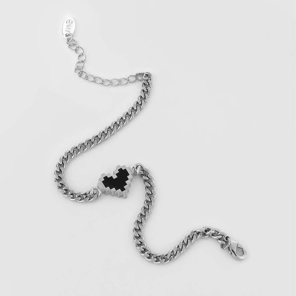 ブレスレット MINI PIXEL LOVE BRC SILVER925 MINI PIXEL LOVE BRC SILVER925 ブレスレット