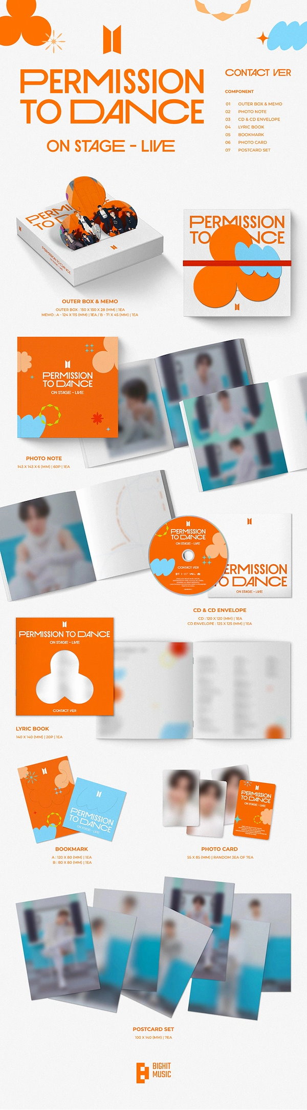 Qoo10] HYBE 【2次販売】BTS target exc