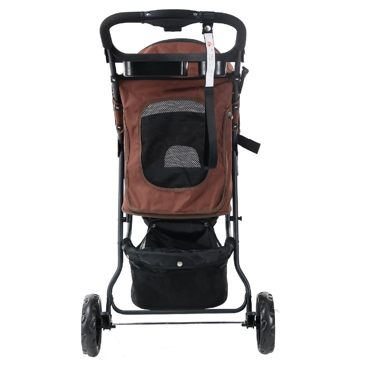ペットカート 中型犬 小型犬 折りたたみ 3輪 ストッパー付き 折畳 組立簡単 工具不要 介護用 ペットカート 中型犬 小型犬 折りたたみ 3輪 ストッパー付き 折畳 組立簡単 工具不要 介護用