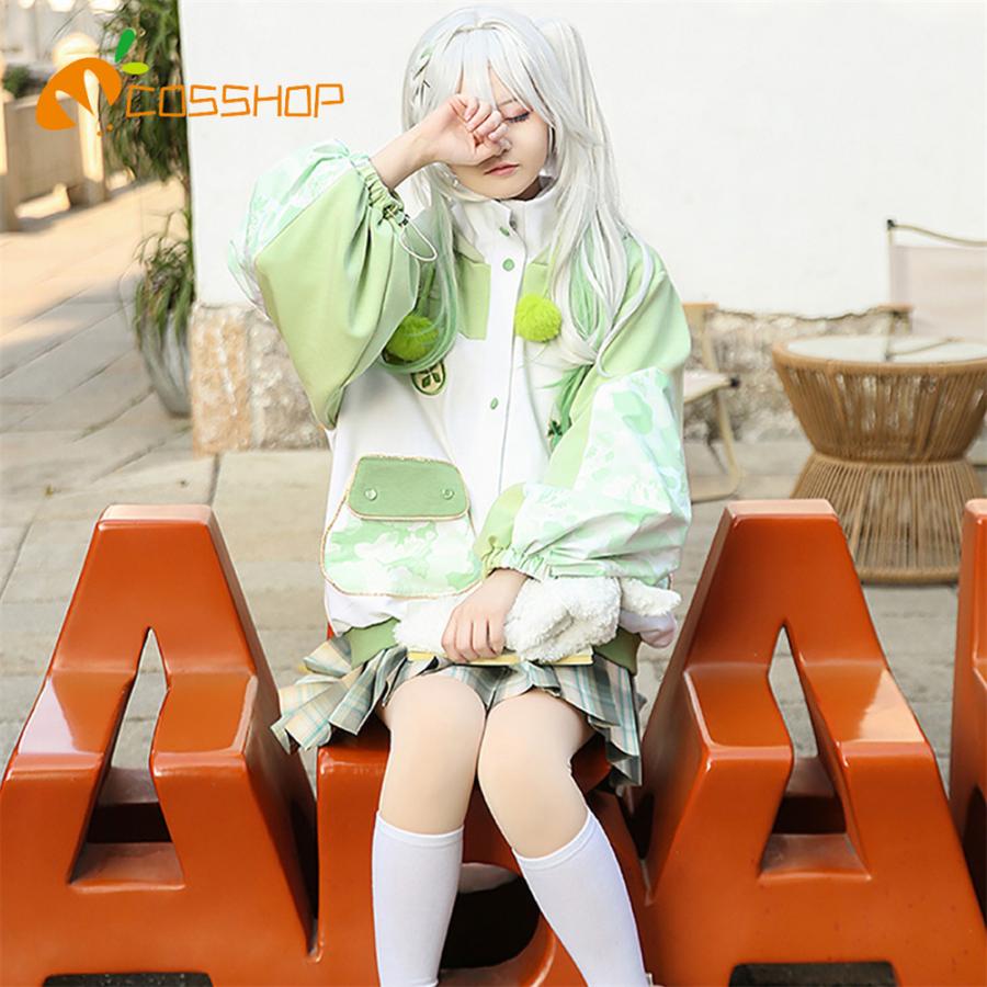 【即納】原神 ナヒーダグッズ ゲーム同人派生服 迷彩コート コスプレ 衣装 演出服 変装 cosplay 仮装 二次会 イベント パーティー