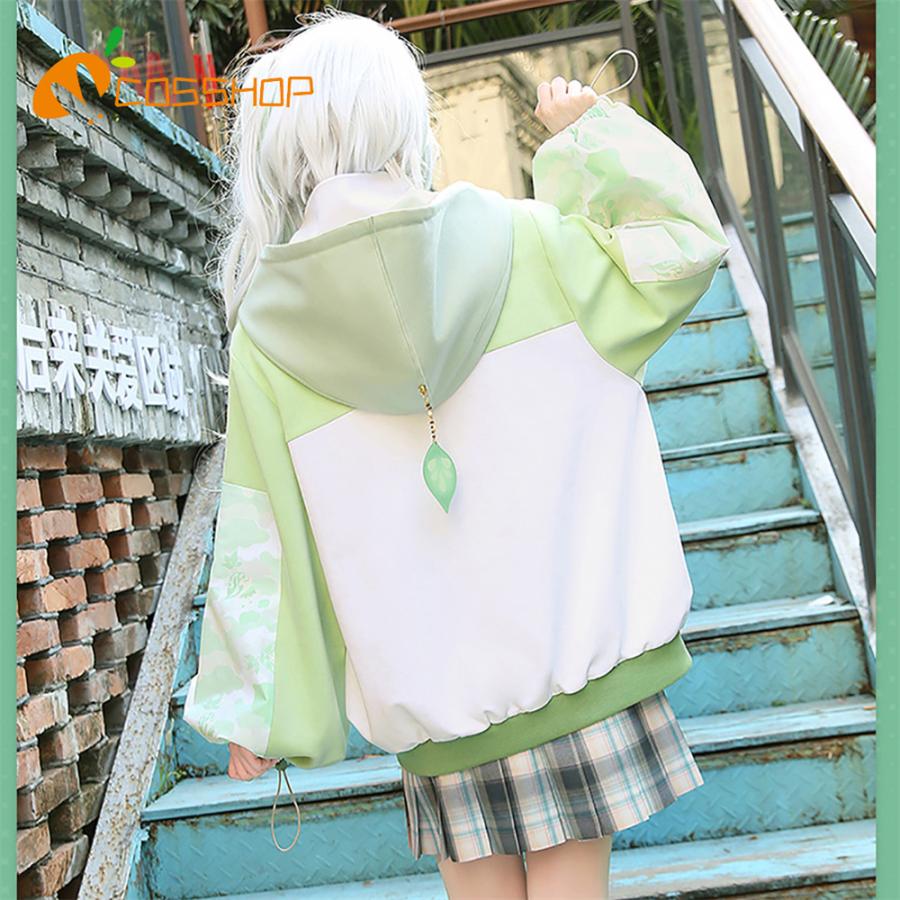 【即納】原神 ナヒーダグッズ ゲーム同人派生服 迷彩コート コスプレ 衣装 演出服 変装 cosplay 仮装 二次会 イベント パーティー