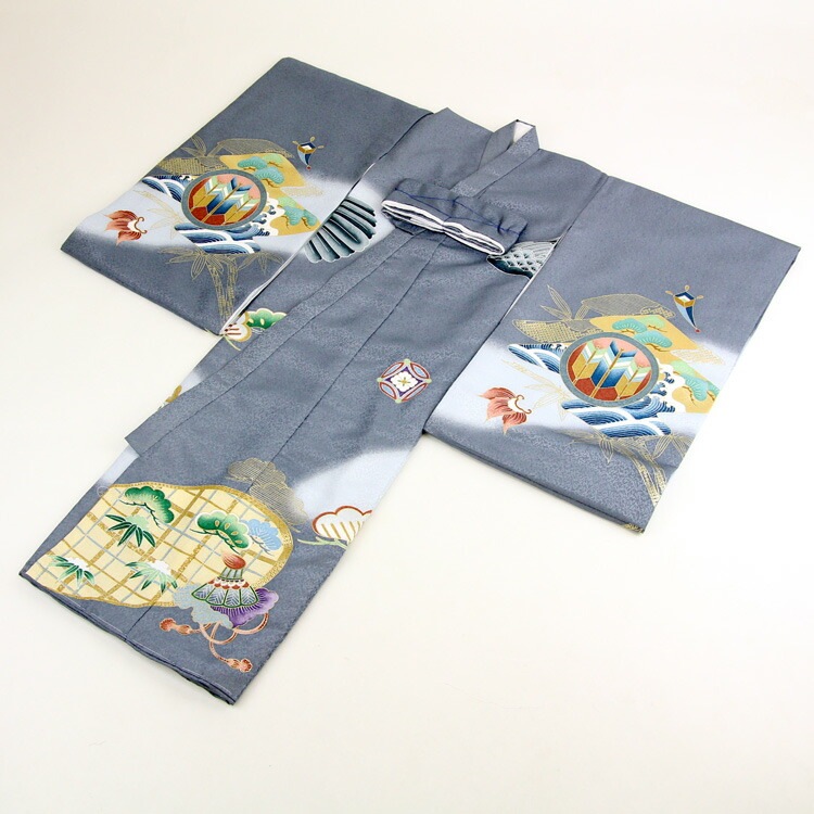 レンタル お宮参り 男の子 着物 レンタル グレー地に鷹と小槌籠手矢太鼓蔵お宮参り レンタル 衣装 男児 祝着 初着 産着 レンタル衣装 レンタル お宮参り 男の子 着物 レンタル グレー地に鷹と小槌籠手矢太鼓蔵お宮参り レンタル 衣装 男児 祝着 初着 産着 レンタル衣装