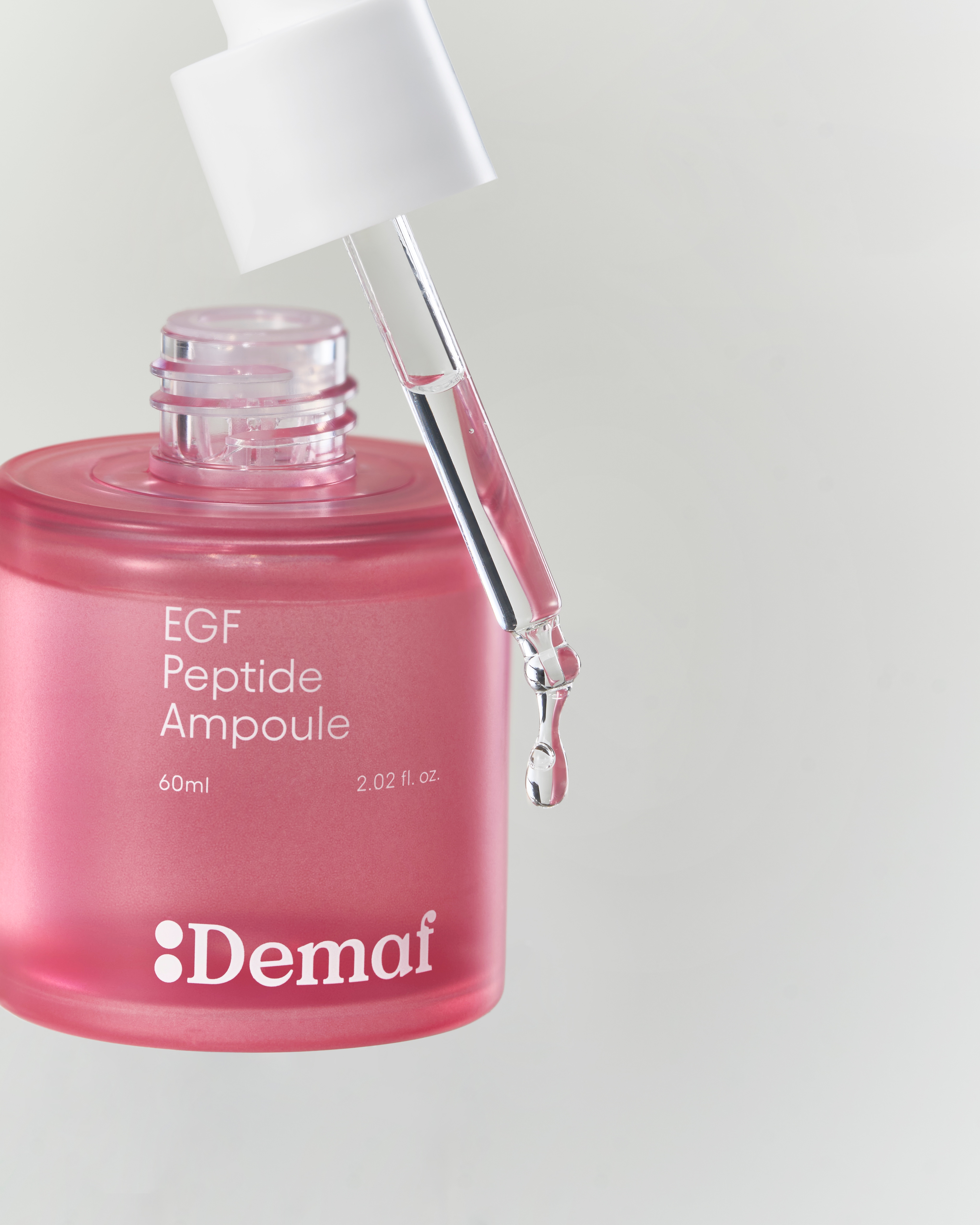新品3本セット　De:maf EGFペプチドアンプル55ml Qoo10] Demaf 【公式】EGFペプチドアンプル60ml