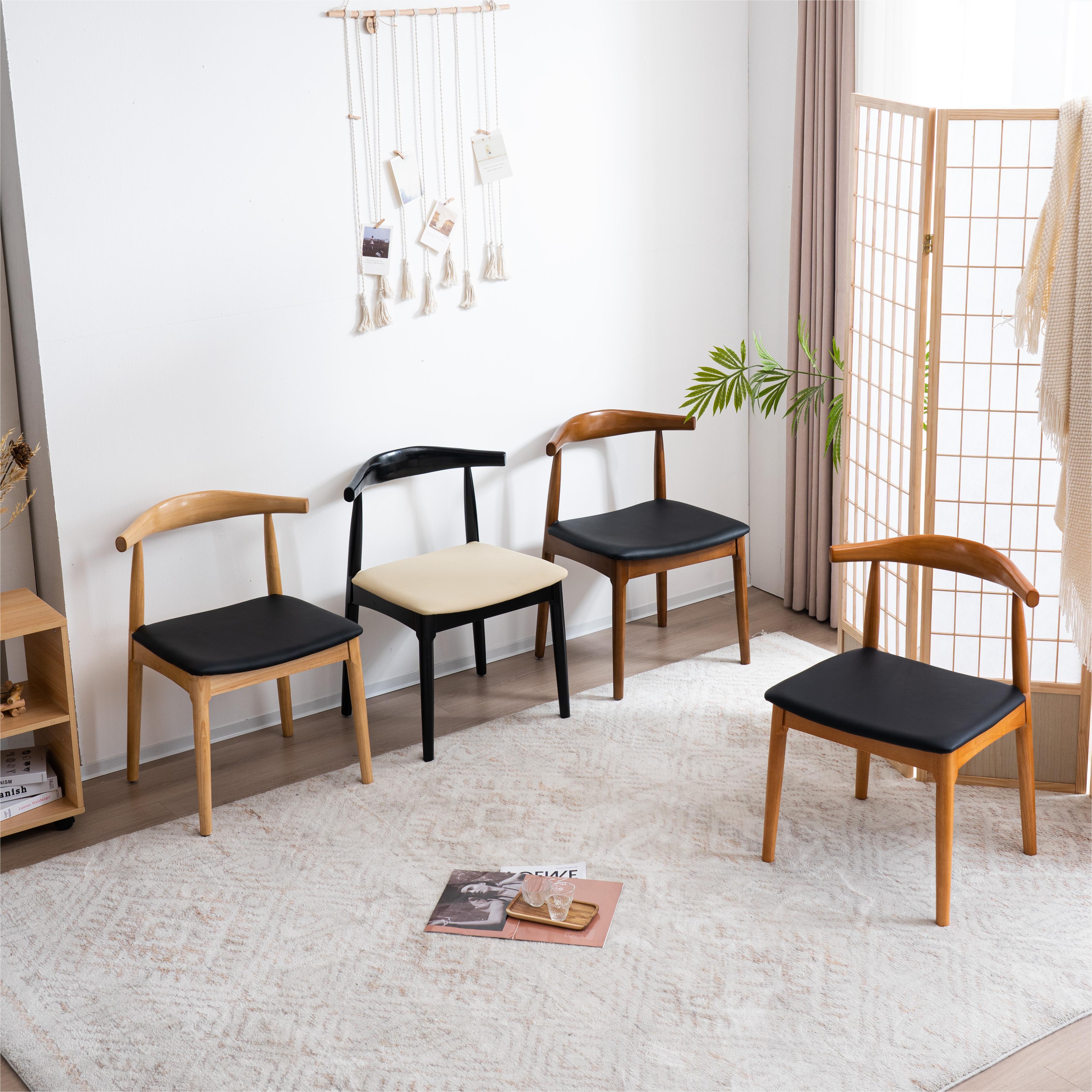 460ナチュラル+ブラック ダイニングチェア 椅子 木製 PU座面 おしゃれ イス リビング チェア 人気 ナチュラル 460ナチュラル+ブラック ダイニングチェア 椅子 木製 PU座面 おしゃれ イス リビング チェア 人気 ナチュラル