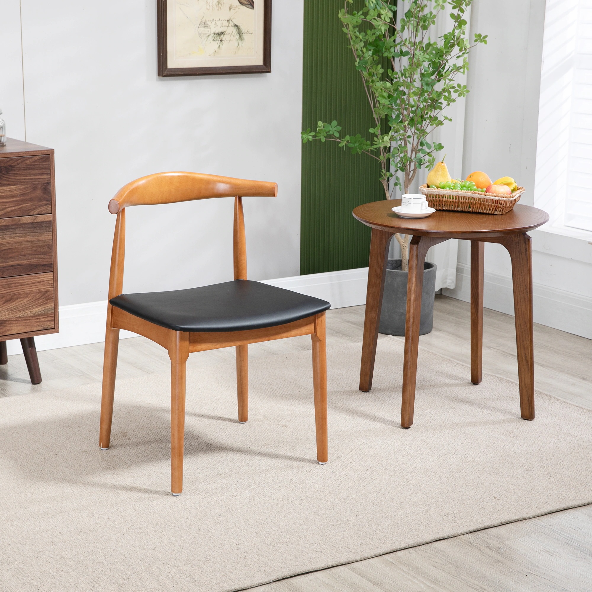 460ナチュラル+ブラック ダイニングチェア 椅子 木製 PU座面 おしゃれ イス リビング チェア 人気 ナチュラル 460ナチュラル+ブラック ダイニングチェア 椅子 木製 PU座面 おしゃれ イス リビング チェア 人気 ナチュラル