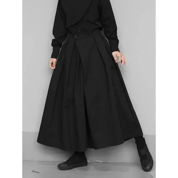 大きいサイズ レディース フロントタックワイドパンツ sw-0661