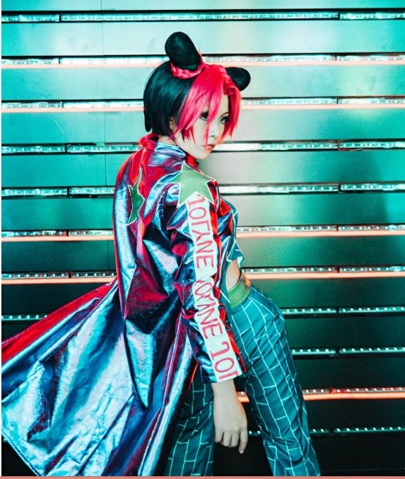 ジョジョの奇妙な冒険 空条徐倫 コスプレ衣装 くうじょう ジョリーン コスプレ衣装 コスチューム ジョジョの奇妙な冒険 空条徐倫 コスプレ衣装 くうじょう ジョリーン コスプレ衣装 コスチューム