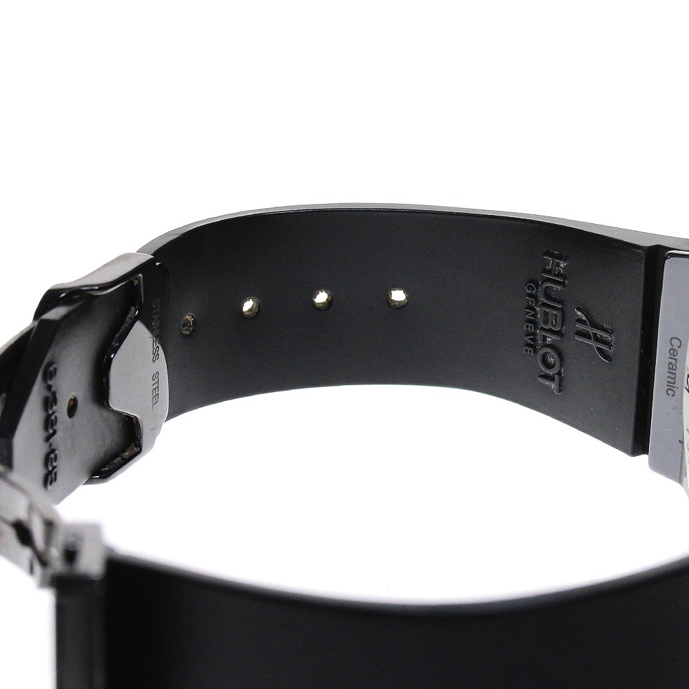 ウブロ HUBLOT 361.CV.1270.RX.1104 ビッグバン ブラックマジック ダイヤベゼル クォーツ ボーイズ 保証書付き_843093【中古】 ウブロ HUBLOT 361.CV.1270.RX.1104 ビッグバン ブラックマジック ダイヤベゼル クォーツ ボーイズ 保証書付き_843093【中古】