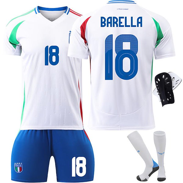 サッカーウェア 2425イタリアサッカーユニフォーム14番キエーザ