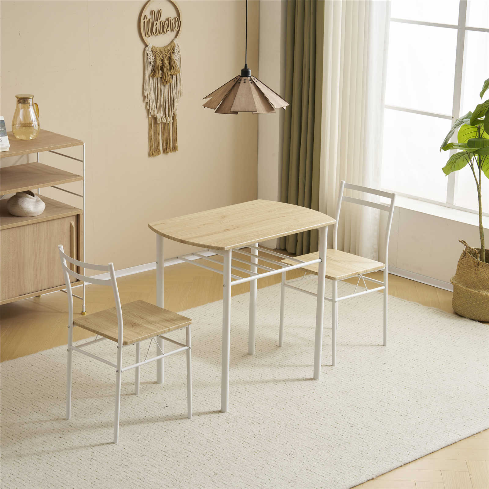 【日本国内出荷-3日で配達】ダイニングセット 2人用 3点セット 食卓 テーブル 収納付き おしゃれ コンパクトサイズ リビングテーブル カップルテーブル 木目調 おしゃれ 北欧 DJYC171 【日本国内出荷-3日で配達】ダイニングセット 2人用 3点セット 食卓 テーブル 収納付き おしゃれ コンパクトサイズ リビングテーブル カップルテーブル 木目調 おしゃれ 北欧 DJYC171