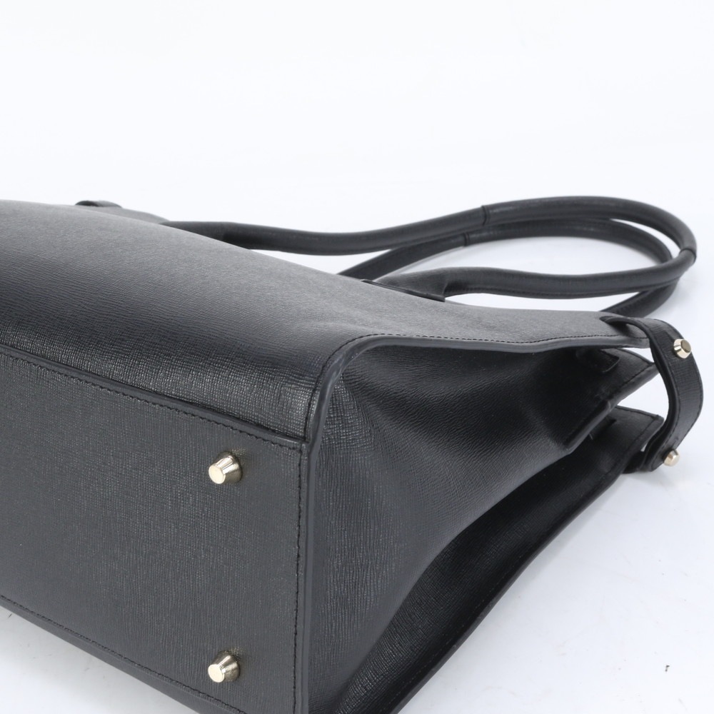 美品 PIN ピン レザー トート バッグ 肩掛け ショルダー ハンド 婦人 A4 レディース RUE CQ17-7 中古