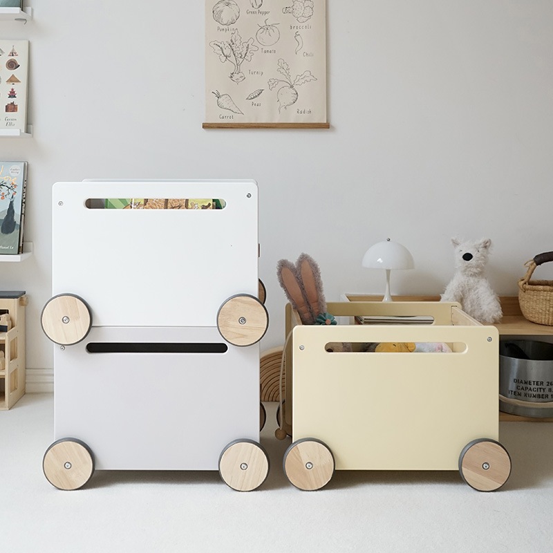 子供の家庭用トロリーシミュレーションプレイハウストイストレージカートベビーショッピングカートストレージパズルgift