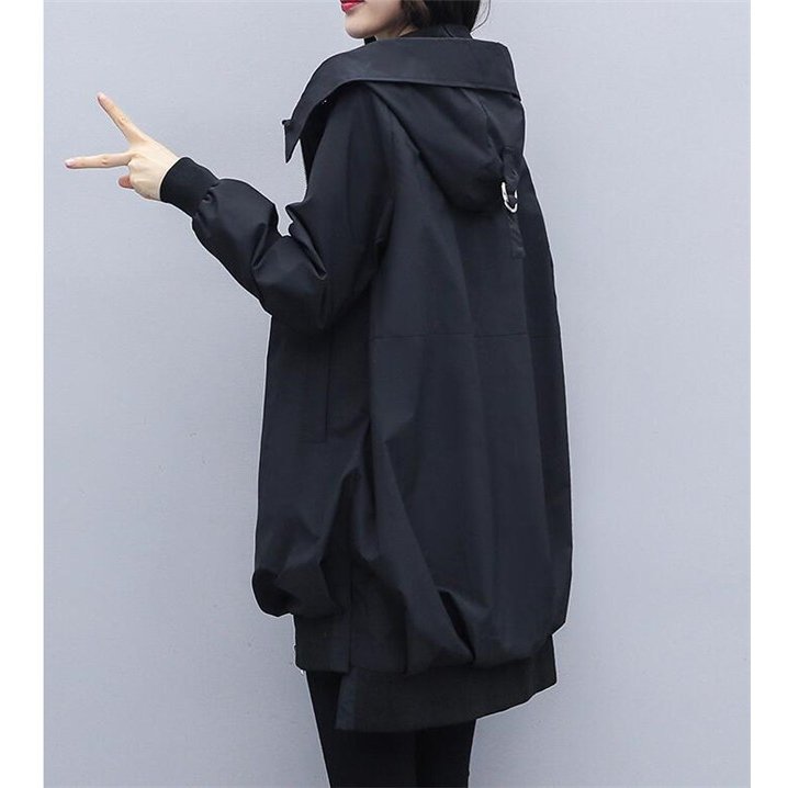 Hot!!!トレンチコート レディース スプリングコート 落ち感 フード付き ロングコート 春 コート カジュア Hot!!!トレンチコート レディース スプリングコート 落ち感 フード付き ロングコート 春 コート カジュア