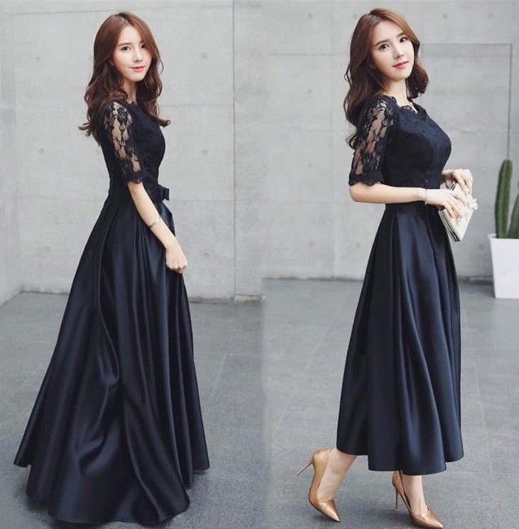 ロングドレス 演奏会 パーティードレス ドレス レディース 結婚式 ドレス ロング丈 パーティドレス Vネック マキシ丈 発表会 お呼ばれ 二次会 上品 フレア