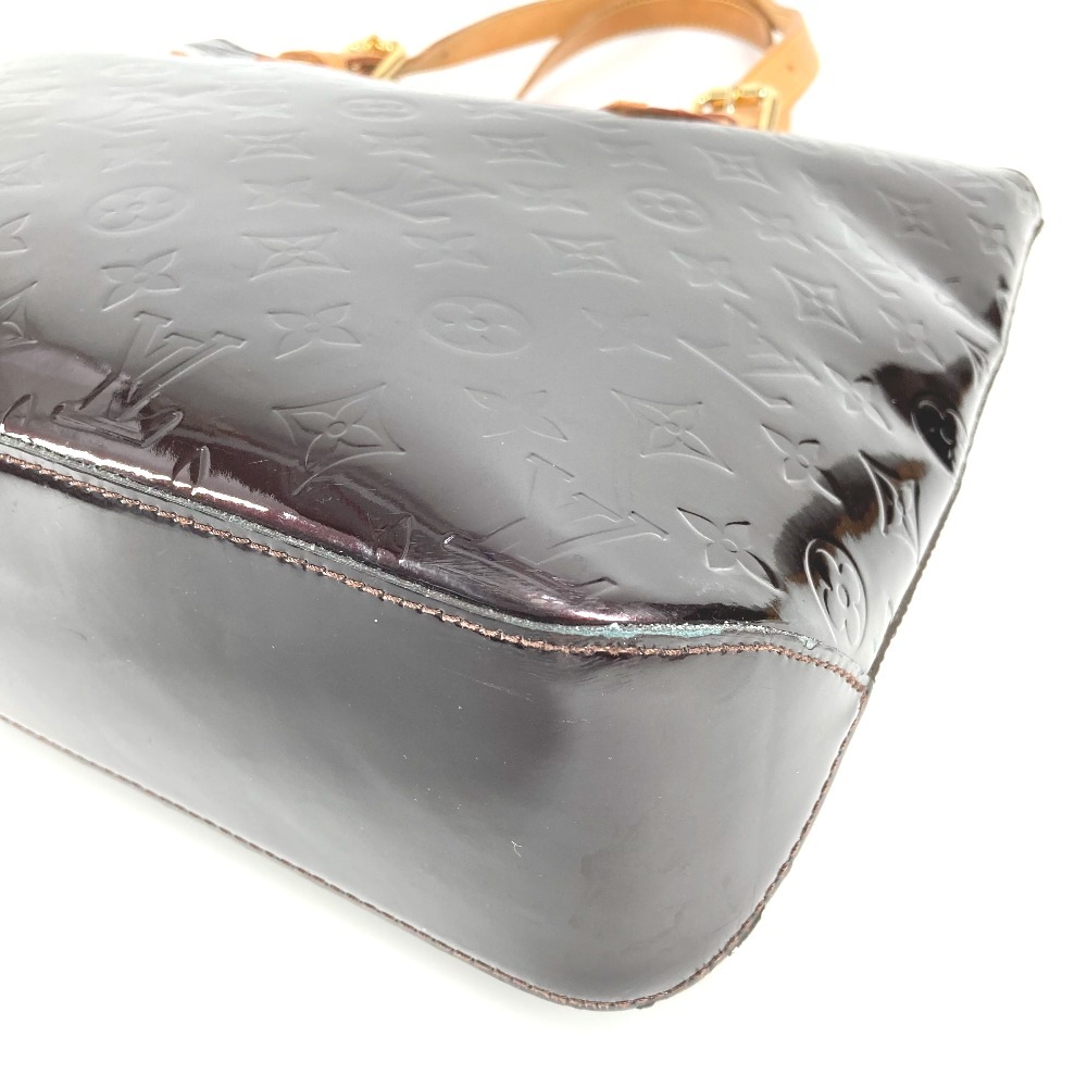 ショルダーバッグ M91994 ブレントウッド モノグラムヴェルニ カバン トートバッグ 肩掛け モノグラムヴェルニキャンバス アマラント パープル