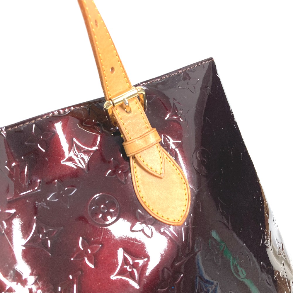 ショルダーバッグ M91994 ブレントウッド モノグラムヴェルニ カバン トートバッグ 肩掛け モノグラムヴェルニキャンバス アマラント パープル