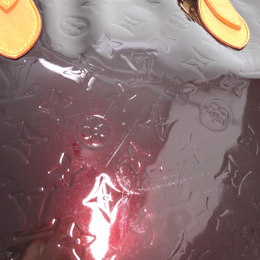 ショルダーバッグ M91994 ブレントウッド モノグラムヴェルニ カバン トートバッグ 肩掛け モノグラムヴェルニキャンバス アマラント パープル