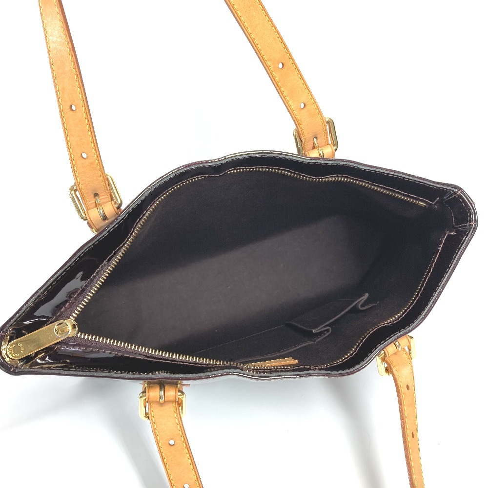 ショルダーバッグ M91994 ブレントウッド モノグラムヴェルニ カバン トートバッグ 肩掛け モノグラムヴェルニキャンバス アマラント パープル