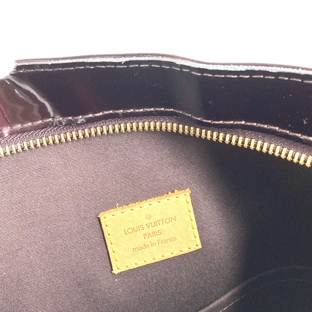 ショルダーバッグ M91994 ブレントウッド モノグラムヴェルニ カバン トートバッグ 肩掛け モノグラムヴェルニキャンバス アマラント パープル