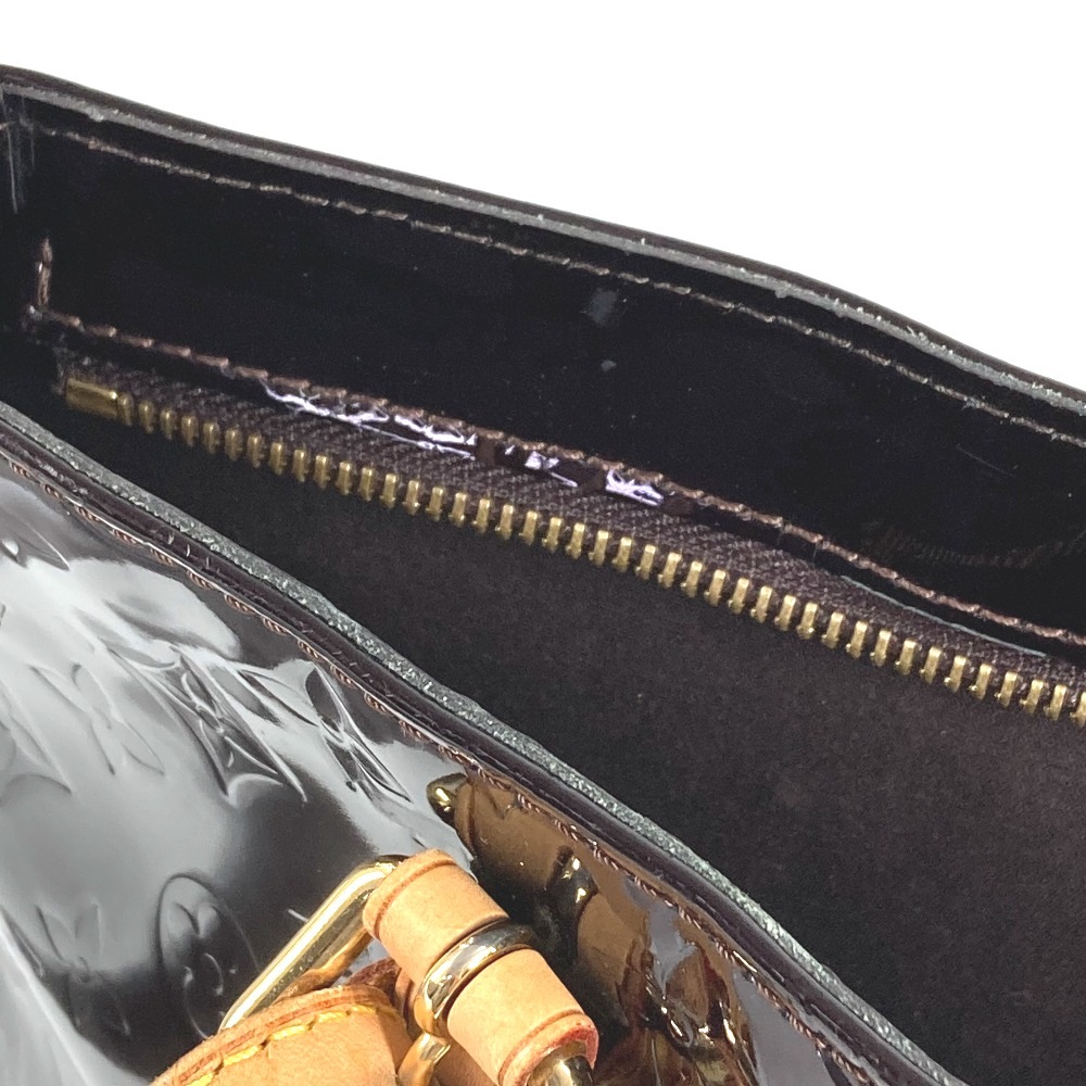 ショルダーバッグ M91994 ブレントウッド モノグラムヴェルニ カバン トートバッグ 肩掛け モノグラムヴェルニキャンバス アマラント パープル