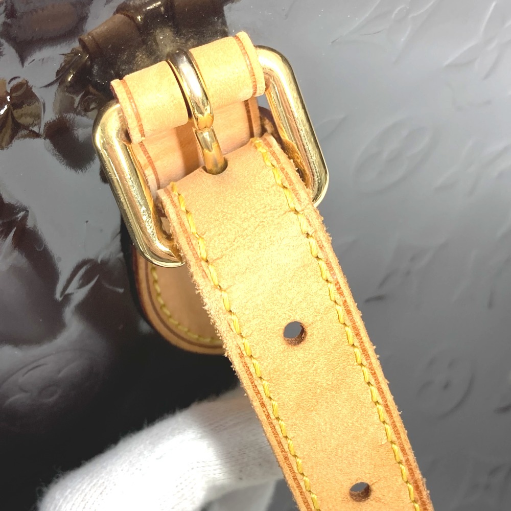 ショルダーバッグ M91994 ブレントウッド モノグラムヴェルニ カバン トートバッグ 肩掛け モノグラムヴェルニキャンバス アマラント パープル