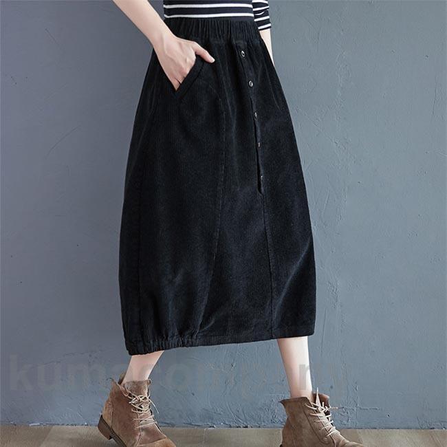 ロングスカート コーデュロイ レディース スカート 厚手 秋冬 マキシ丈スカート 体型カバー コーデュロイスカート Aラインスカート お洒落