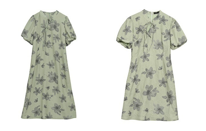 新商品登場2L～6L1色2タイプ写真色 膝丈 ロング丈 大きいサイズ ワンピース お嬢様 ワンピ クラシカル ロリータ ゴスロリ レトロ コスプレ制服 アイドル衣装ぽっちゃりさんのチャイナ風