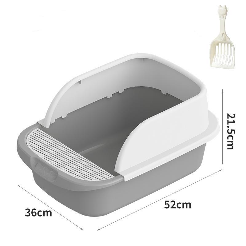 猫トイレ 大きめ 深め 大容量 小型 大型 猫 シンプル 広々サイズ 四角 におい対策 開放式 飛び散り防止 フード付き ペットトイレ ネコ用品 清潔 猫用品 尿や砂 猫トイレ 大きめ 深め 大容量 小型 大型 猫 シンプル 広々サイズ 四角 におい対策 開放式 飛び散り防止 フード付き ペットトイレ ネコ用品 清潔 猫用品 尿や砂