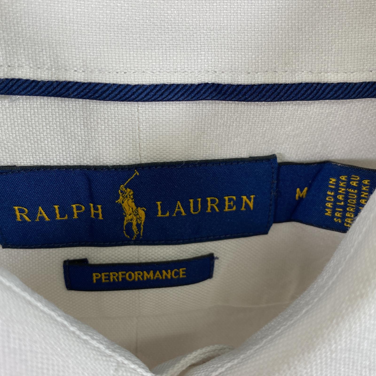 古着 長袖シャツ ボタンダウン ロゴ刺繍 ワンポイント M ホワイト 無地 メンズ 古着 長袖シャツ ボタンダウン ロゴ刺繍 ワンポイント M ホワイト 無地 メンズ