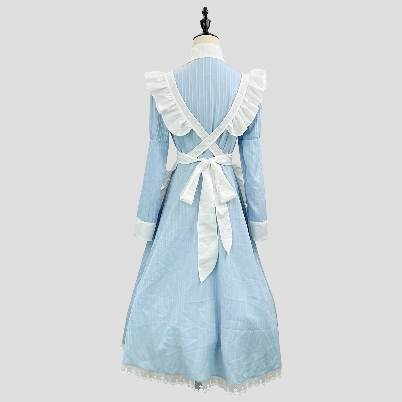 オリジナルの新しいスタイルの毎日の伝統的な英国のメイドのロングスカートのメイド服女装コスプレ日本の制服 オリジナルの新しいスタイルの毎日の伝統的な英国のメイドのロングスカートのメイド服女装コスプレ日本の制服