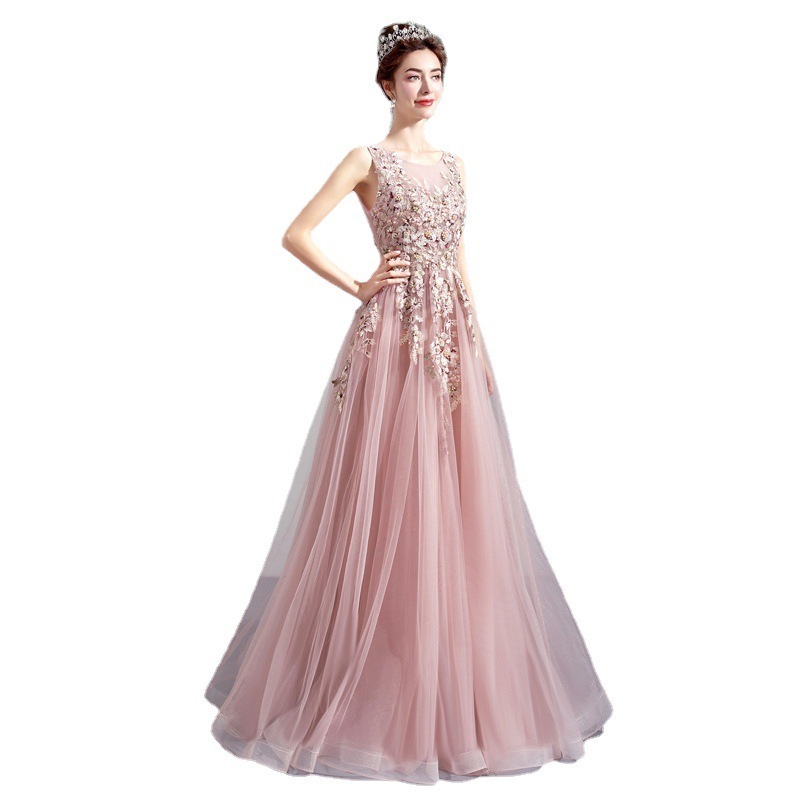 パーティードレス レディース イブニングドレス 二次会ドレス お色直し 花嫁ドレス 披露宴 発表会ド-224