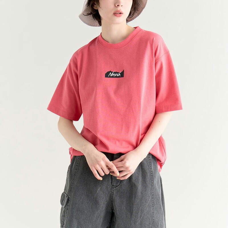 ナンガ メンズ Tシャツ レディース エコハイブリッド MTロゴティー NANGA 半袖 トップス カットソー NW2211-1G208 ナンガ メンズ Tシャツ レディース エコハイブリッド MTロゴティー NANGA 半袖 トップス カットソー NW2211-1G208