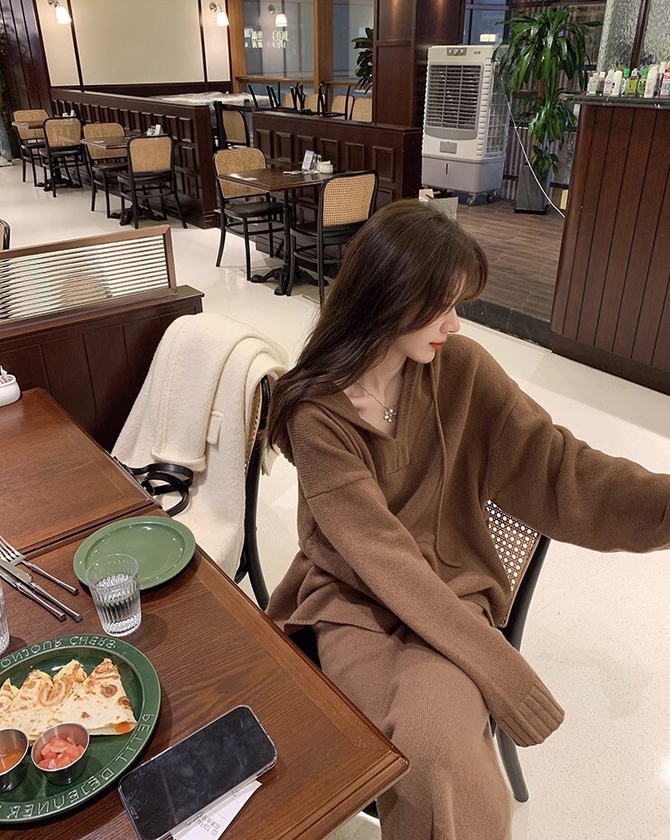 ニットスウェット ニットスカート 2点セット セットアップ デート 高級 ニッチ カーディガン 長袖 ニット かわいい 大人可愛い きれいめ シンプル カジュアル 大人 上品 おしゃれ お洒落 ニットスウェット ニットスカート 2点セット セットアップ デート 高級 ニッチ カーディガン 長袖 ニット かわいい 大人可愛い きれいめ シンプル カジュアル 大人 上品 おしゃれ お洒落