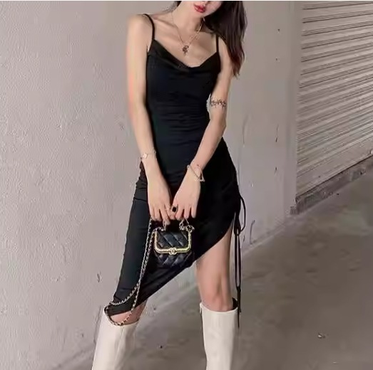 レディース ワンピース プルオーバー キャミワンピース 膝丈 アシンメトリー ミドル丈 左右非対称 イレギュラー 袖なし ノースリーブ タイト スリム 細身 Aライン 背中開き ハイウエスト かわいい レディース ワンピース プルオーバー キャミワンピース 膝丈 アシンメトリー ミドル丈 左右非対称 イレギュラー 袖なし ノースリーブ タイト スリム 細身 Aライン 背中開き ハイウエスト かわいい