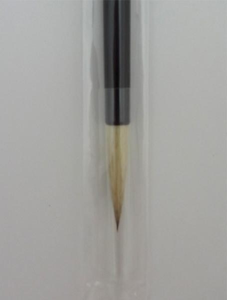 16570 長栄堂 かな条幅用筆 中字 翠(6号) イタチ毛・羊毛