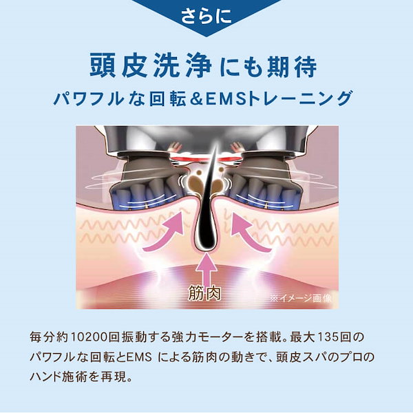 ゾーガンキンスカルプEMS ヘッドスパ 頭皮マッサージ電動頭皮ブラシ LED搭載 Amazon | ZOGANKIN(ゾーガンキン) スカルプ EMS ヘッドスパ 頭皮