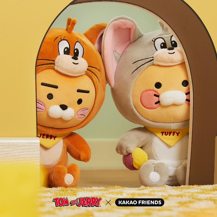 [トムとジェリー] ぬいぐるみ タフィー_チュンシク ライアン