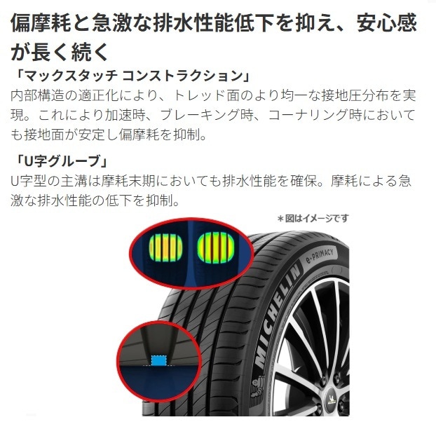 24年製 E·PRIMACY 235/45R18 98W XL プレミアムコンフォート 夏タイヤ 輸入車 EV 低燃費 [営業日午前着金で当日出荷][在庫有-取付店直送可]
