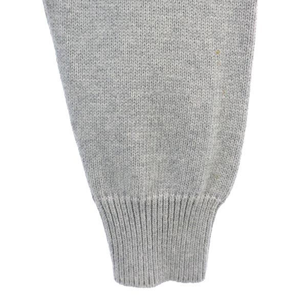 木梨サイクル 長袖 コットン ニット L グレー系 KINASHI CYCLE セーター ロゴ メンズ 木梨サイクル 長袖 コットン ニット L グレー系 KINASHI CYCLE セーター ロゴ メンズ