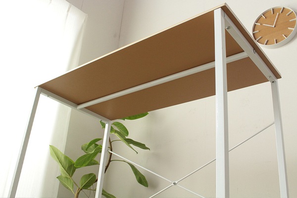 ワークデスク シンプルデスク スチールフレーム blanc 幅90cm ブラウン デスク パソコンデスク 作業台 テーブル 90センチ 机 つくえ 勉強机 PCデスク パソコン机 木製 木目 ワークデスク シンプルデスク スチールフレーム blanc 幅90cm ブラウン デスク パソコンデスク 作業台 テーブル 90センチ 机 つくえ 勉強机 PCデスク パソコン机 木製 木目