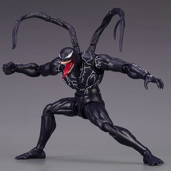 中古　スパイダーマン　フィギュア　2021 ベノムマスク　胴カバー付き 中古 スパイダーマン フィギュア 2021 ベノムマスク 胴カバー