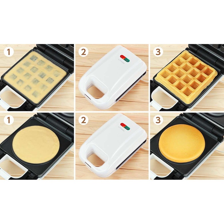 洗えるシングルマルチサンドメーカー3in1 ホットサンド 手作り パン 食パン ライソン KDHS-011W 洗えるシングルマルチサンドメーカー3in1 ホットサンド 手作り パン 食パン ライソン KDHS-011W