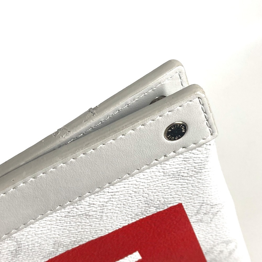 トートバッグ M44627 フラットヴェルティカルトート モノグラムホワイト 2WAYバッグ ショルダーバッグ 斜め掛け ハンドバッグ モノグラムキャンバス ホワイト