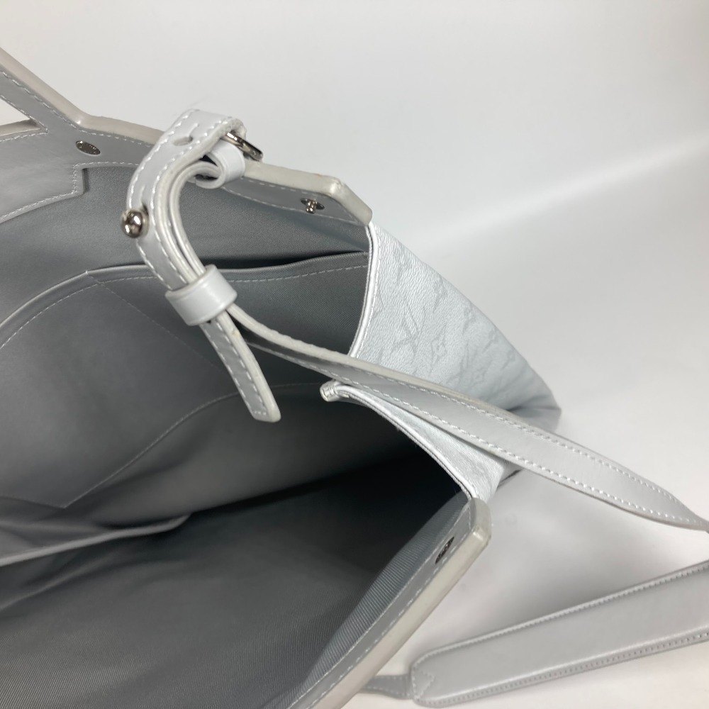 トートバッグ M44627 フラットヴェルティカルトート モノグラムホワイト 2WAYバッグ ショルダーバッグ 斜め掛け ハンドバッグ モノグラムキャンバス ホワイト