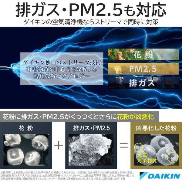 Qoo10] ダイキン 加湿空気清浄機 [MCK55YBK-W]