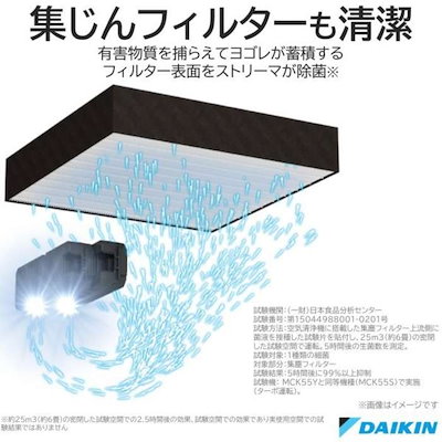 加湿空気清浄機　ダイキン　MCK55YBK 21年製 ダイキン MCK55V 価格比較 - 価格.com