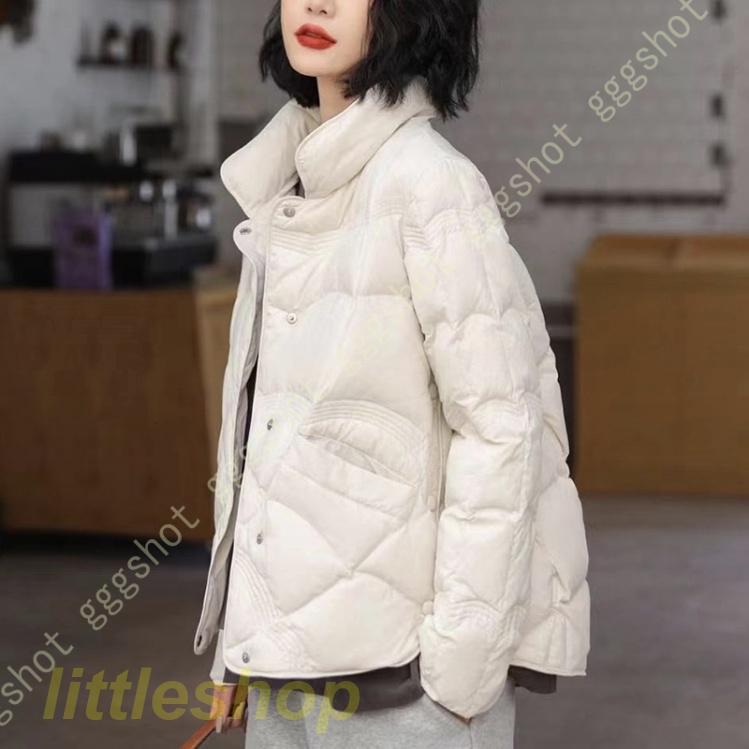 ダウンジャケット アウター レディース 中綿ジャケット コート ショート丈 ダウンジャケット スナップボタン 厚手 暖かい 防寒 中綿コート カジュアル 無地