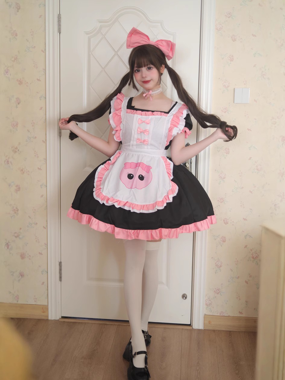 正規品新作クロミィ萌え系メイド服cosメイド服大きいサイズcosコスチューム