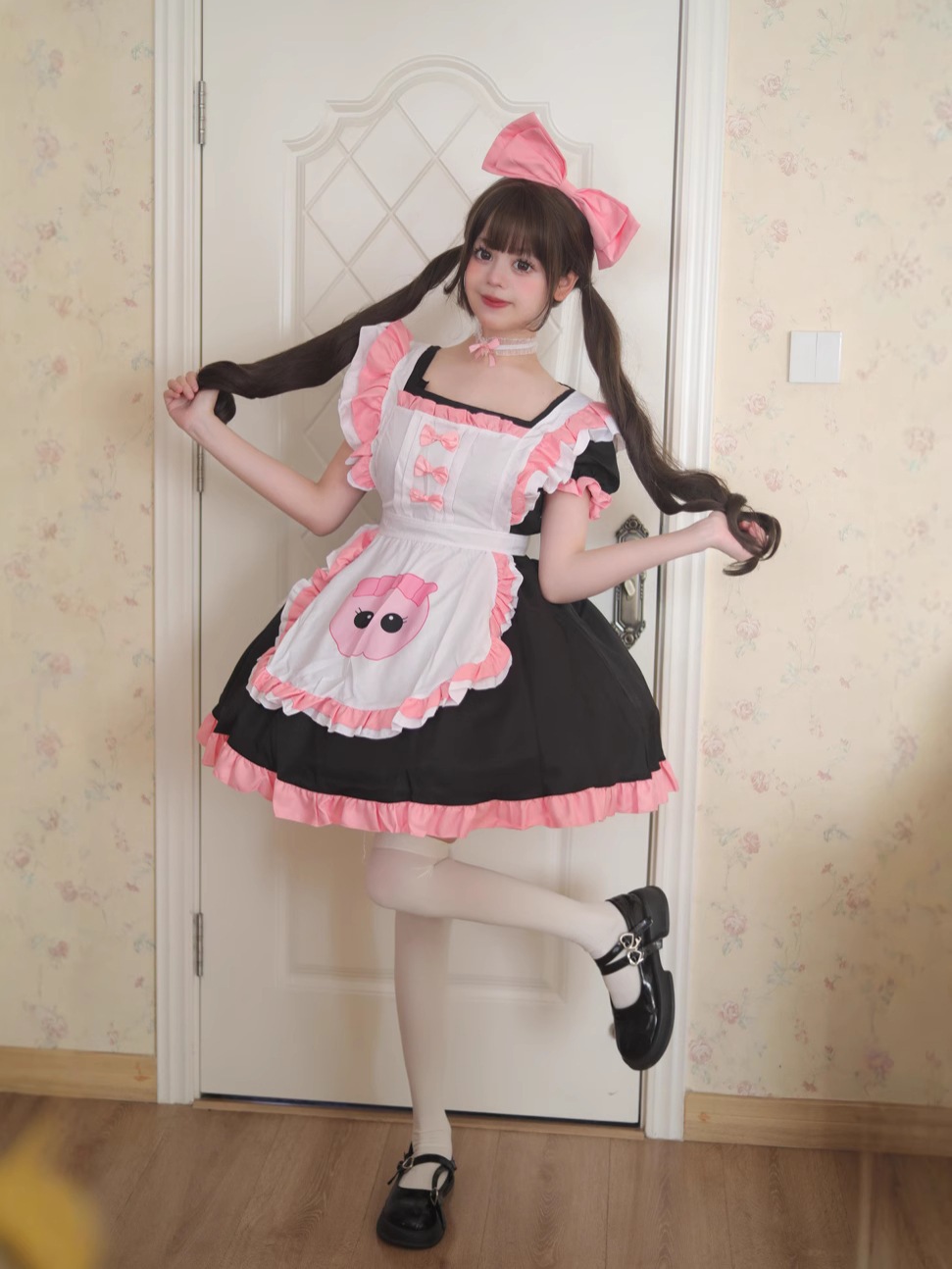 正規品新作クロミィ萌え系メイド服cosメイド服大きいサイズcosコスチューム